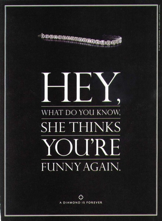 From their high prices to involvement in social traditions, much of the aspects surrounding diamonds were created only by advertising.